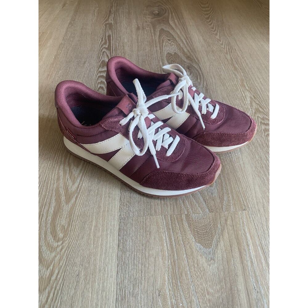 KIZIK Milan Burgundy Unisex Shoes- SZ 6.5M/8W